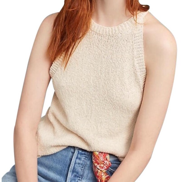 Anthropologie Sweaters - Anthropologie Maeve NWOT Sweaterknit Tank